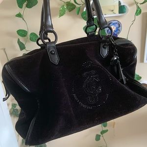 Juicy Velour Barrel Bag